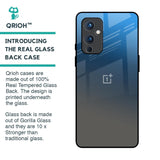 Blue Grey Ombre Glass Case for OnePlus 9