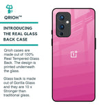 Pink Ribbon Caddy Glass Case for OnePlus 9