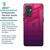 Wavy Pink Pattern Glass Case for OnePlus 9