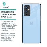 Pastel Sky Blue Glass Case for OnePlus 9