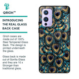 Peacock Feathers Glass case for OnePlus 9