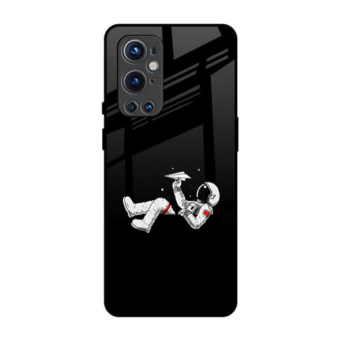 Space Traveller OnePlus 9 Pro Glass Back Cover Online