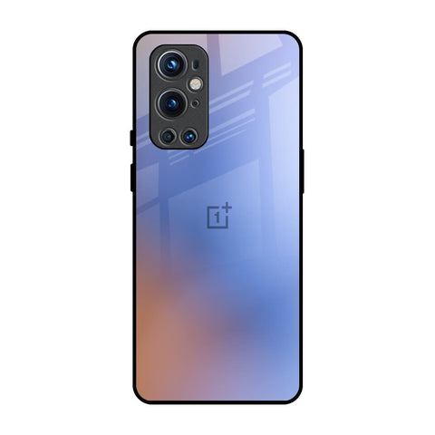 Blue Aura OnePlus 9 Pro Glass Back Cover Online