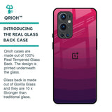 Wavy Pink Pattern Glass Case for OnePlus 9 Pro