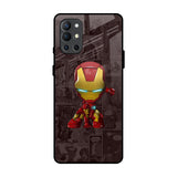 Angry Baby Super Hero OnePlus 9R Glass Back Cover Online