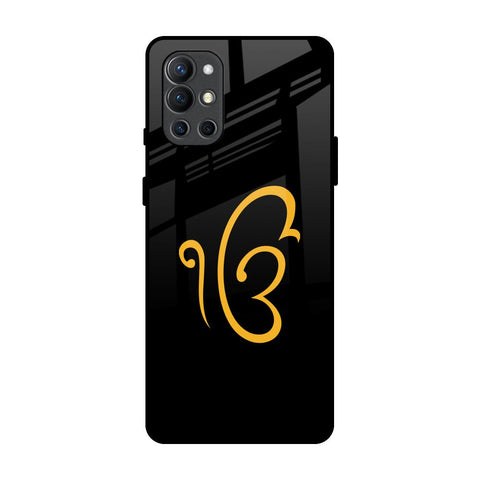 Luxury Fashion Initial OnePlus 9R Glass Back Cover Online