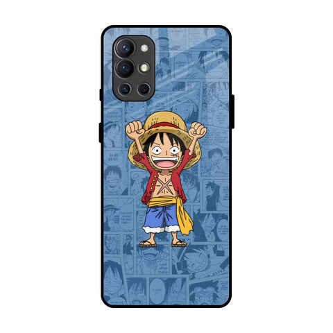 Chubby Anime OnePlus 9R Glass Back Cover Online