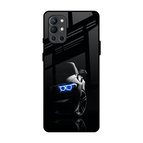 Car In Dark OnePlus 9R Glass Back Cover Online