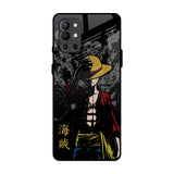 Dark Luffy OnePlus 9R Glass Back Cover Online