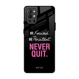 Be Focused OnePlus 9R Glass Back Cover Online