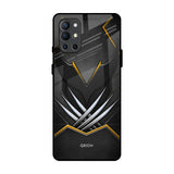 Black Warrior OnePlus 9R Glass Back Cover Online