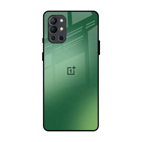 Green Grunge Texture OnePlus 9R Glass Back Cover Online