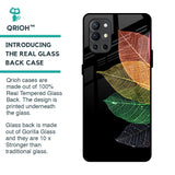 Colorful Leaves Glass Case for OnePlus 9R