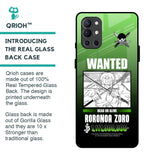 Zoro Wanted Glass Case for OnePlus 9R