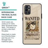 Luffy Wanted Glass Case for OnePlus 9R