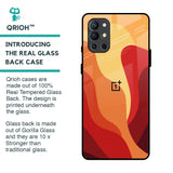 Magma Color Pattern Glass Case for OnePlus 9R