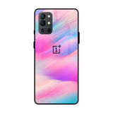 Colorful Waves OnePlus 9R Glass Cases & Covers Online