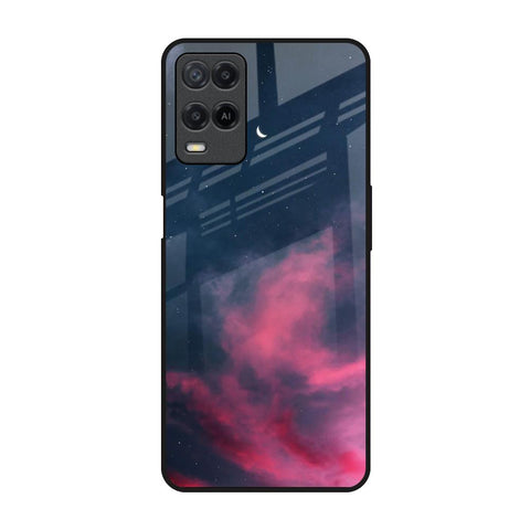 Moon Night Realme 8 Glass Back Cover Online