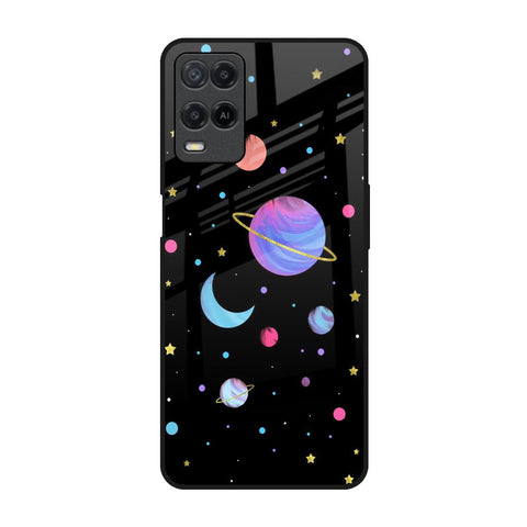 Planet Play Realme 8 Glass Back Cover Online
