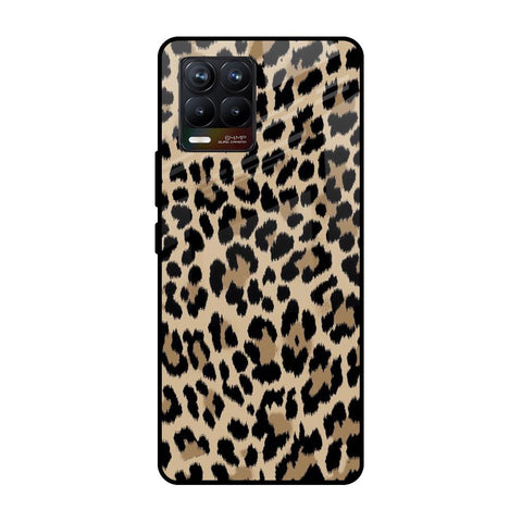 Leopard Seamless Realme 8 Glass Cases & Covers Online