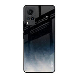 Black Aura Vivo X60 Glass Back Cover Online