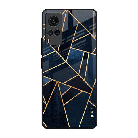 Abstract Tiles Vivo X60 Glass Back Cover Online