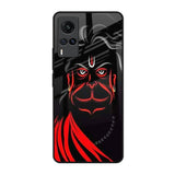 Lord Hanuman Vivo X60 Glass Back Cover Online