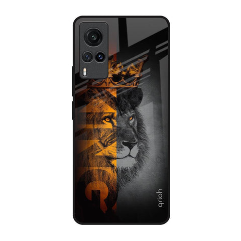King Of Forest Vivo X60 Glass Back Cover Online