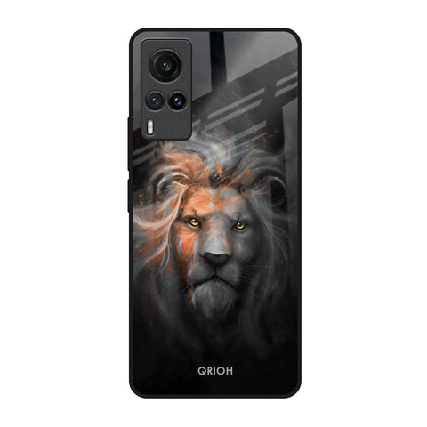 Devil Lion Vivo X60 Glass Back Cover Online