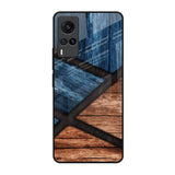 Wooden Tiles Vivo X60 Glass Back Cover Online