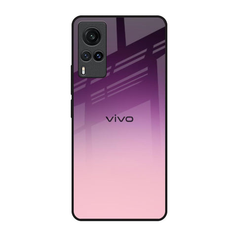 Purple Gradient Vivo X60 Glass Back Cover Online