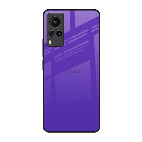 Amethyst Purple Vivo X60 Glass Back Cover Online