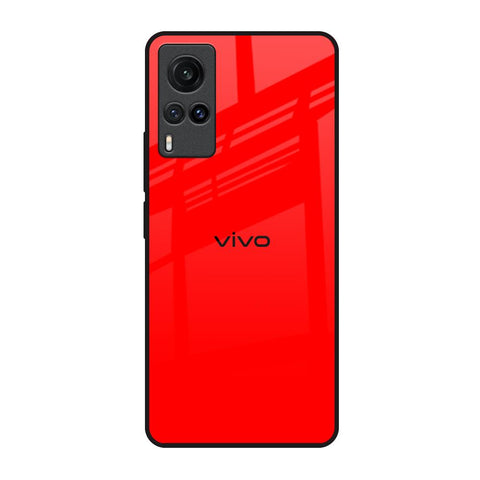 Blood Red Vivo X60 Glass Back Cover Online