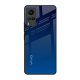 Very Blue Vivo X60 Glass Back Cover Online