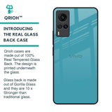 Oceanic Turquiose Glass Case for Vivo X60