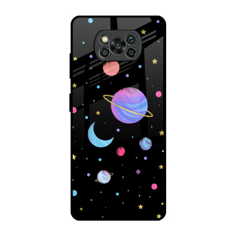 Planet Play Poco X3 Pro Glass Back Cover Online