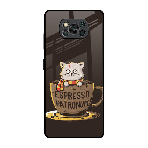 Tea With Kitty Poco X3 Pro Glass Back Cover Online