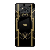 Sacred Logo Poco X3 Pro Glass Back Cover Online