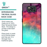 Colorful Aura Glass Case for Poco X3 Pro