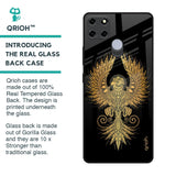 Mythical Phoenix Art Glass Case for Realme C25