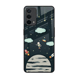 Astronaut Dream Oppo F19 Glass Back Cover Online