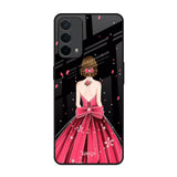 Fashion Princess Oppo F19 Glass Back Cover Online