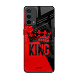 I Am A King Oppo F19 Glass Back Cover Online