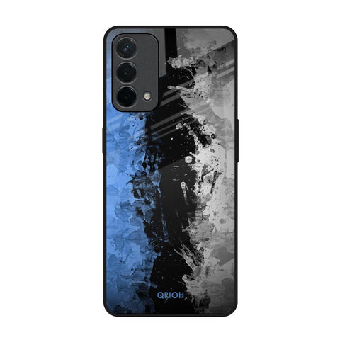 Dark Grunge Oppo F19 Glass Back Cover Online