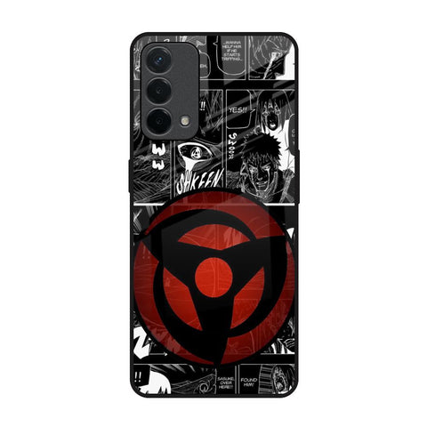 Sharingan Oppo F19 Glass Back Cover Online