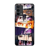 Anime Eyes Oppo F19 Glass Back Cover Online