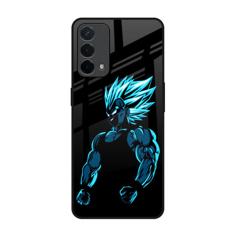 Pumped Up Anime Oppo F19 Glass Back Cover Online