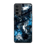 Cloudy Dust Oppo F19 Glass Back Cover Online