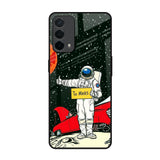 Astronaut on Mars Oppo F19 Glass Back Cover Online