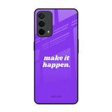 Make it Happen Oppo F19 Glass Back Cover Online